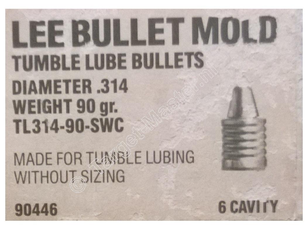Lee Bullet Mould Pistol 32 caliber SEMI WADCUTTER 90 grain, 6 cavity